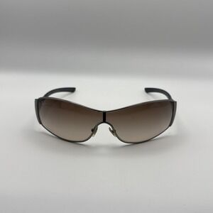 Vintage Ray Ban RB 3268 041/13 Gun Metal Wrap Sunglasses With Case Rb3268